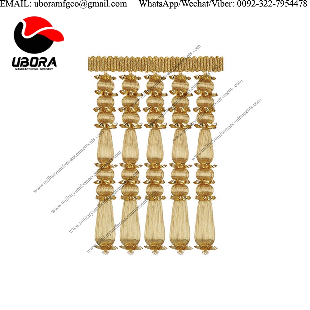 Entrefino gold brotherhood fringe  flexibility bullion fringe  nice quality wholesale